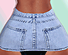 Denim Micro Skirt