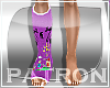 {P} Purple Leg Cast