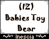 (IZ) Baby Toy Bear
