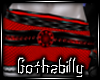 gothic red belt FITS RLS