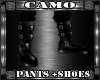 Camo Pants + Shoes