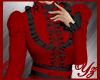 victorian blouse red