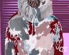 Red Blue LV Camo Hoodie