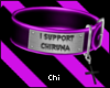 [Chi]Support Collar Purp