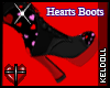 Valentine Hearts Boots