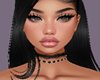Aveline Black Side Bang