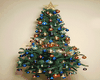 Christmas tree sticker