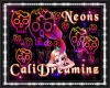 NEONS Neon Broken Skull