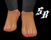 Pink Bandana Bare Feet