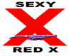 Sexy Red X Sticker
