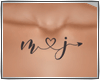 ❣Chest Ink.|Love|M♥J