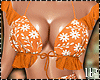Orange Bikini Dress