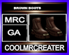 BROWN BOOTS