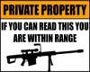 Private Property Sign 1