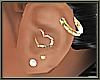 !CF Gold Earring