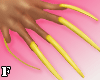 Ⓕ Yellow Nails XL