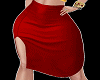 red long skirt