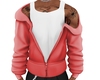 Red Zip Up Jacket