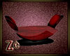 *Ze* red&black chaise