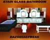 Stain Glass Bathroom