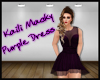KM~Purple Dress