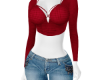 FullOutfit Red Jeans