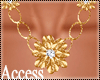 A. Daisy Gold Necklace