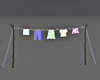 Clothes Line Rustic Camp