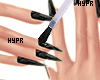 Black Nails Manicure
