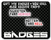 Heaven and Hell Badges