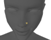 heart piercing gold