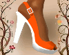 {L4} orange heels