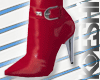 Red patent leather Boots