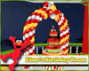 Elmo's Party BalloonArch