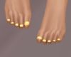 yellow toe nails