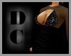 DC sexy black Lady Dress