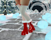 S4E Red Boots w Stocking