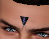 male cyborg head emblem
