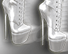 Leather White boots