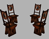 Cabin Firepit Bear Chair