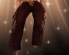 CF Wine Fringe Jeans
