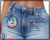 Hippie Side Button Jeans
