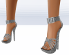 Glamorous Silver Heels