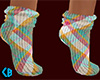 Spring Socks Plaid (F)