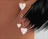 SL Diamond Heart Earring