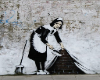 ♔ Banksy Maid Poster