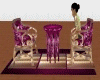 SM Purple WEdding Seats
