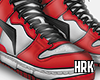 hrk. red sneakers