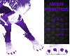 Big Paw Feet Purple