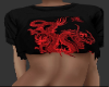 V-Day Dragon Top Red